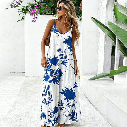 🔥Last day promotion🔥 Printed Slip Dress