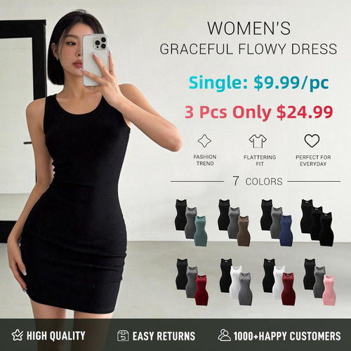 3 Pack Summer Dresses for Women