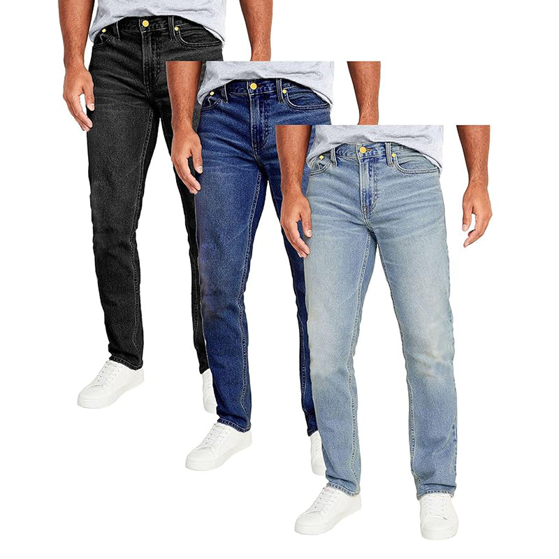 Limited Time Promotion - Mens Jeans 3-Pack Flex
