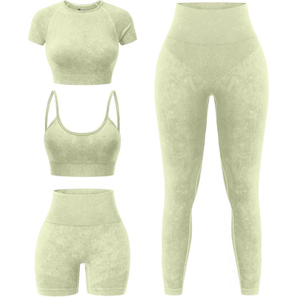 Limited Time Promotion - Women's 4 Piece Workout Sets